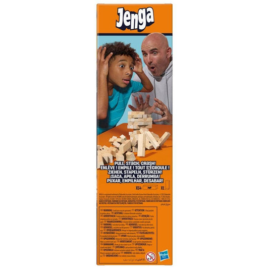 Official Hasbro Jenga Game with More Ways to Play – G1499