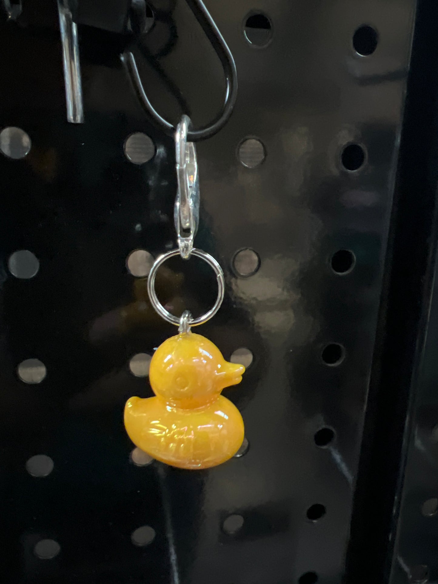 JenDore Handmade Yellow Duck Bag Charm Cute Purse Backpack Accessory