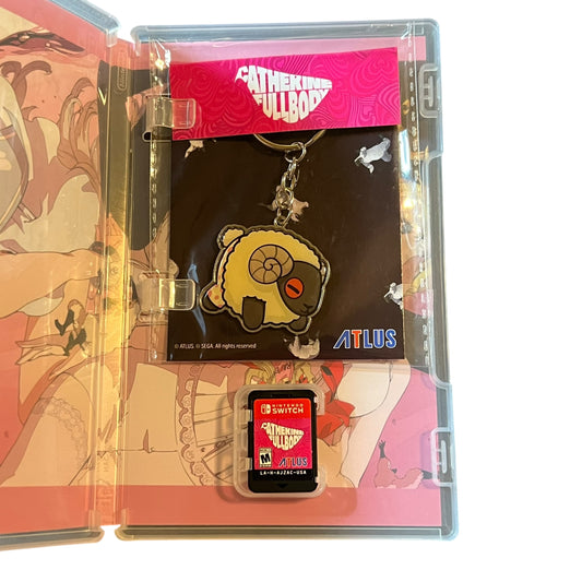 Used Catherine: Full Body Nintendo Switch game with original case, preowned and tested, available from JenDore in Norfolk, VA.