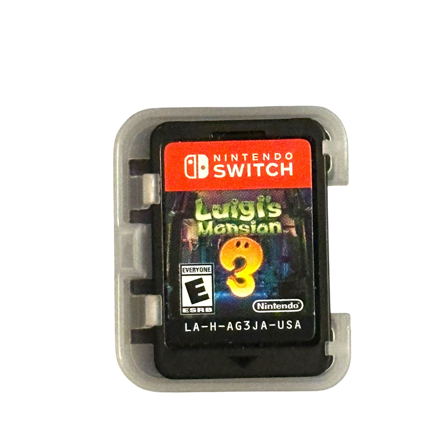 Used Luigi's Mansion Nintendo Switch game with original case, preowned and tested, available from JenDore in Norfolk, VA.
