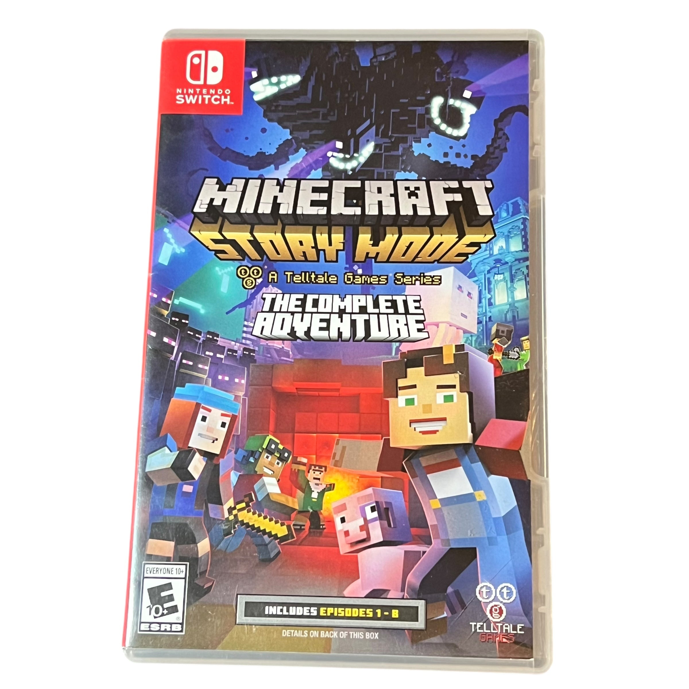 Used Minecraft Story Mode The Complete Adventure Nintendo Switch Game used-minecraft-story-mode-the-complete-adventure-nintendo-switch-game
