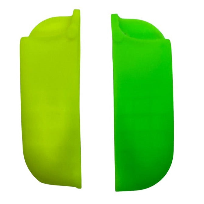 JenDore Fundas protectoras Joy-con de silicona de color amarillo neón y verde lima para Nintendo Switch