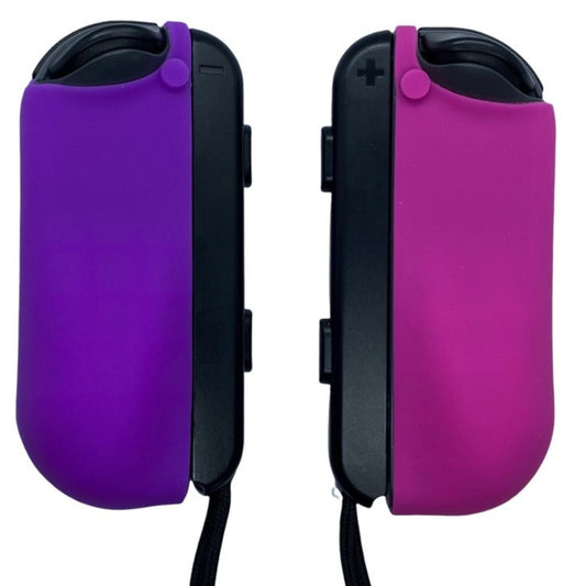Jendore Violet & Fucshia Silicone Nintendo Switch Joy-con Housses de protection