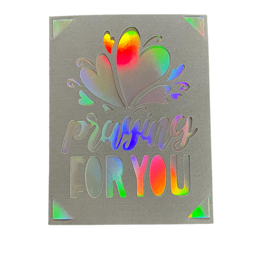Praying for you Greeting Card