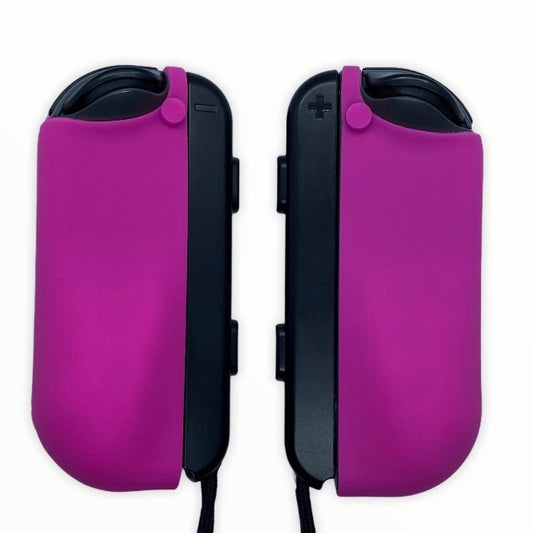 JenDore Fundas protectoras Joy-con de silicona fucsia para Nintendo Switch