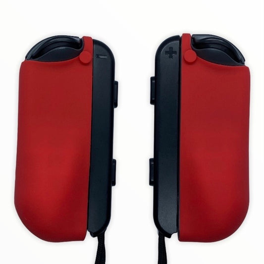 JenDore Fundas protectoras Joy-con de silicona roja para Nintendo Switch