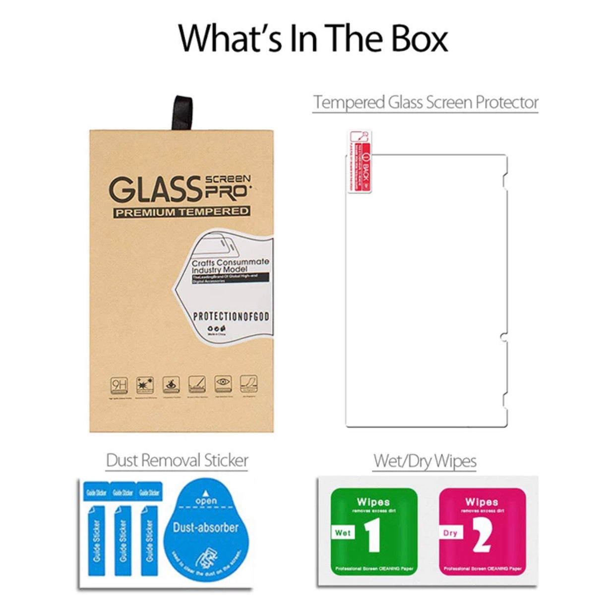 JenDore Ultra-Clear 9H 2.5D 0.26MM Tempered Glass Screen Protector for Nintendo Switch