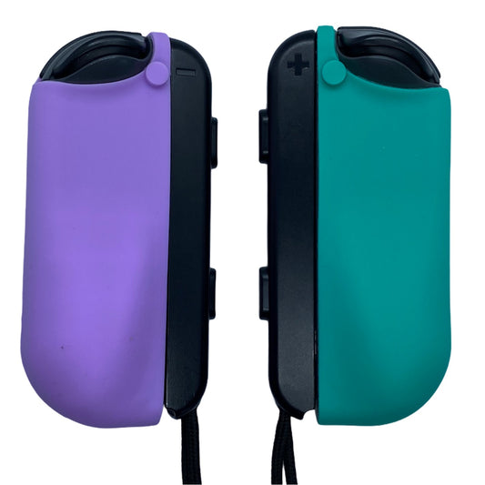 Jendore Sarcelle et Lavande Violet Silicone Nintendo Switch Joy-con Housses de protection