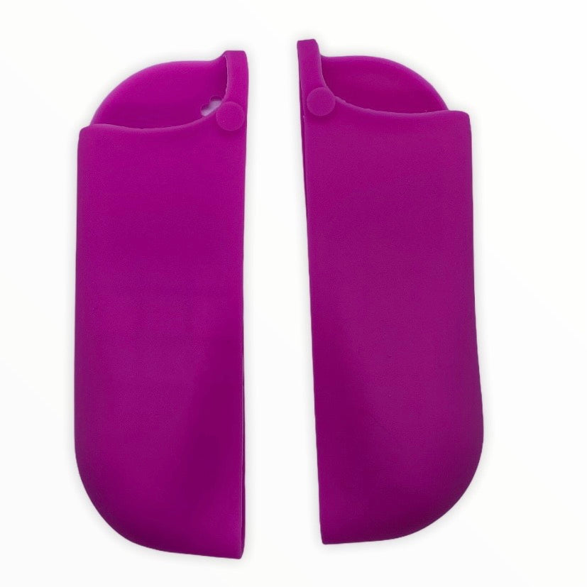 JenDore Fucshia Silicone Protective Shell Covers – Compatible with Nintendo Switch Joy-Con