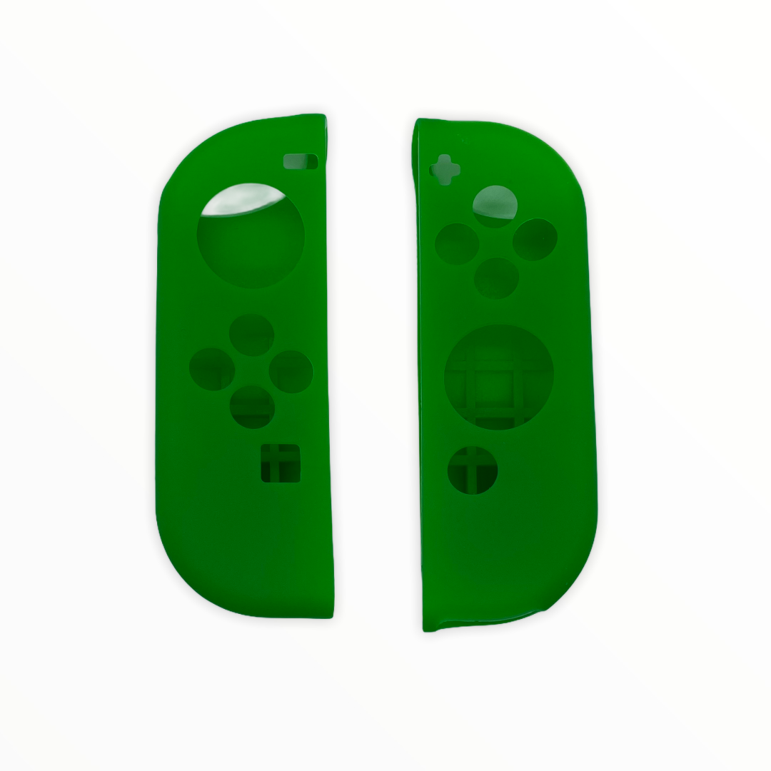 JenDore Green Silicone Protective Shell Controller Covers – Compatible with Nintendo Switch Joy-Con