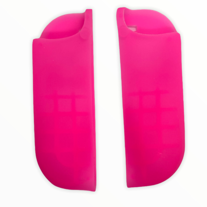 JenDore Pink Silicone Protective Shell Covers – Compatible with Nintendo Switch Joy-Con