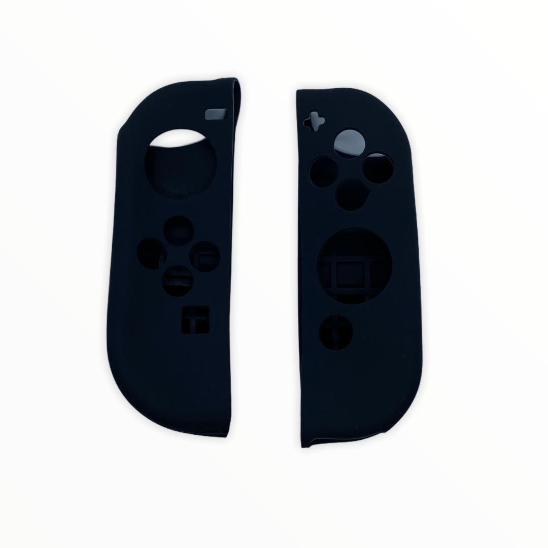 Jendore Coque de protection en silicone noir pour Nintendo Switch Joy-con