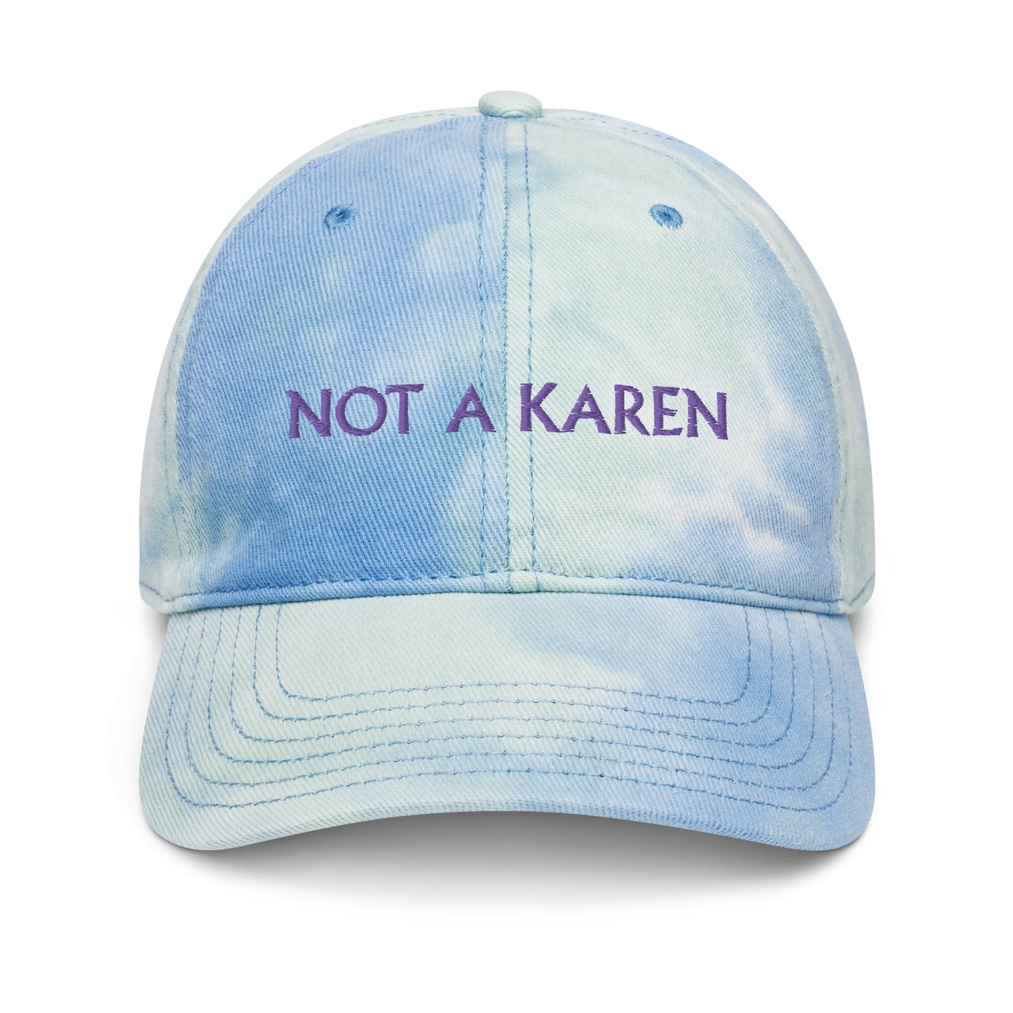 NOT A KAREN Tie dye hat