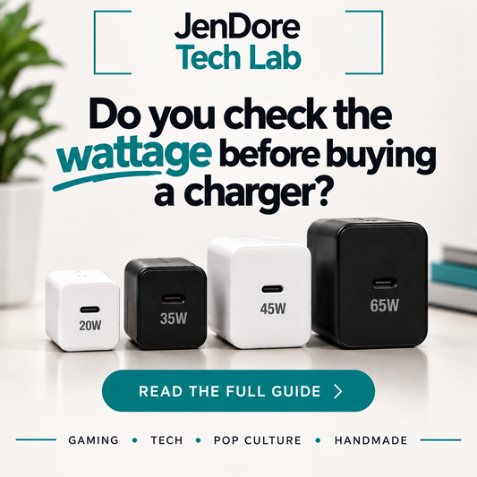 What Charger Wattage Do You Need? A Simple Guide from JenDore Tech Lab