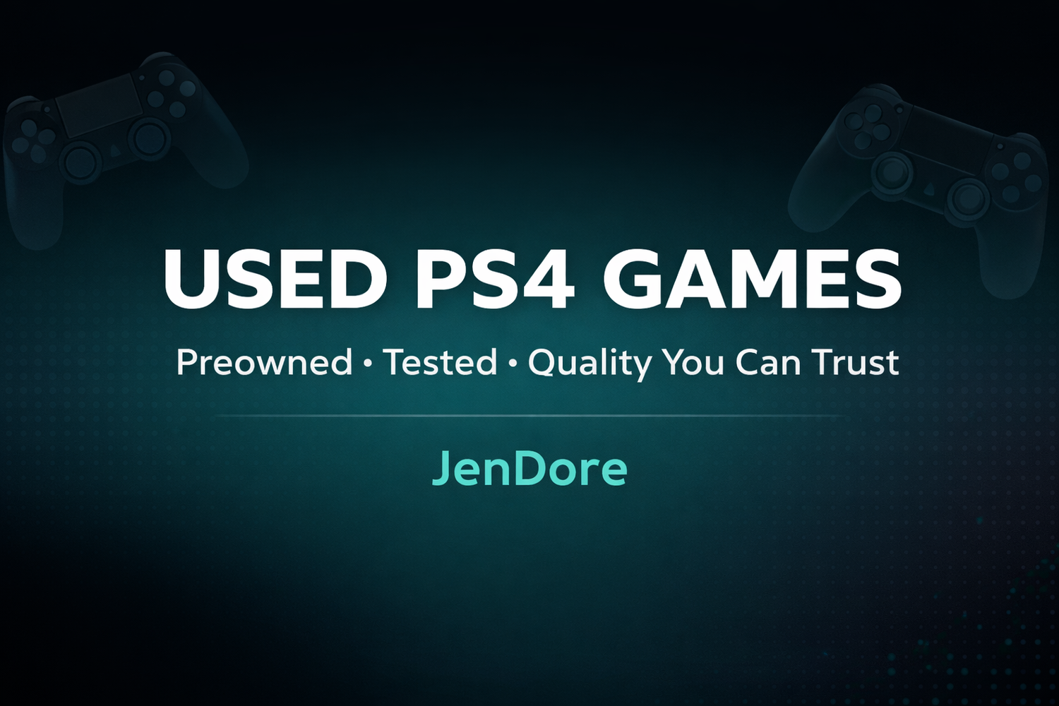 Used PS4 Video Games