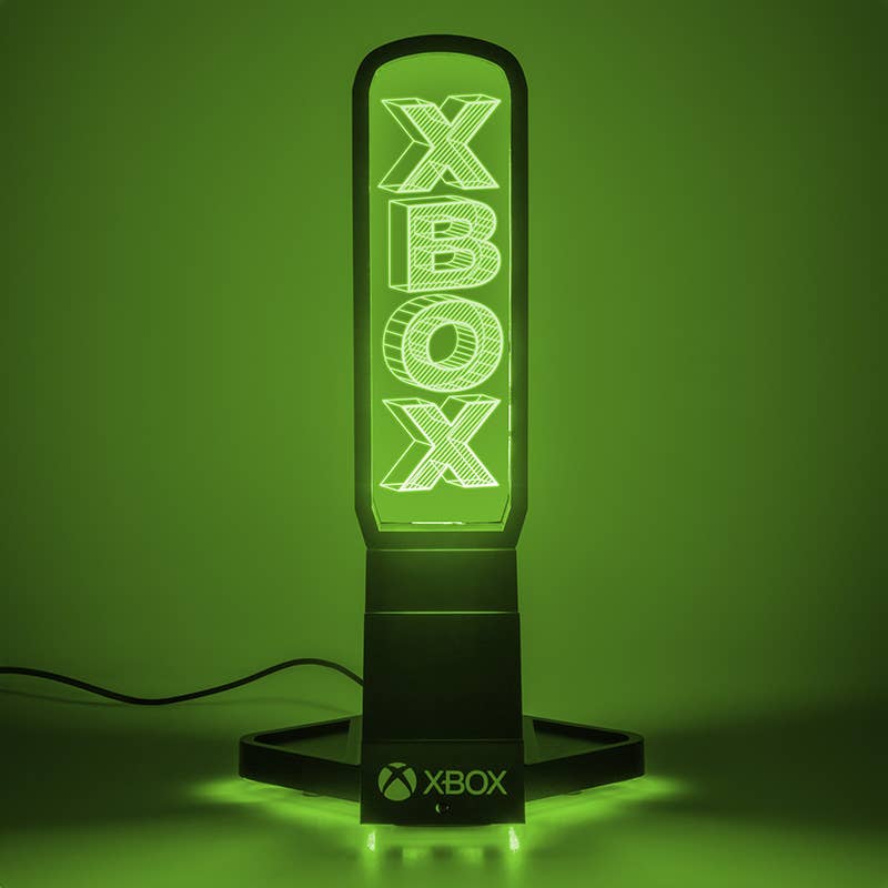 Paladone Xbox 3-in-1 Desk Headphone Stand With RGB Light