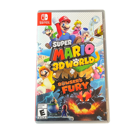 Used Super Mario 3D Worlds Bowser’s Fury Nintendo Switch Game with Case | Preowned at JenDore
