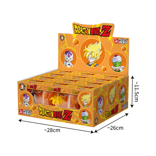 Dragon Ball Z Pocket Hero Window Box Keychains