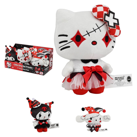 Hello Kitty and Friends 7" Cute Creepy Clown Plush