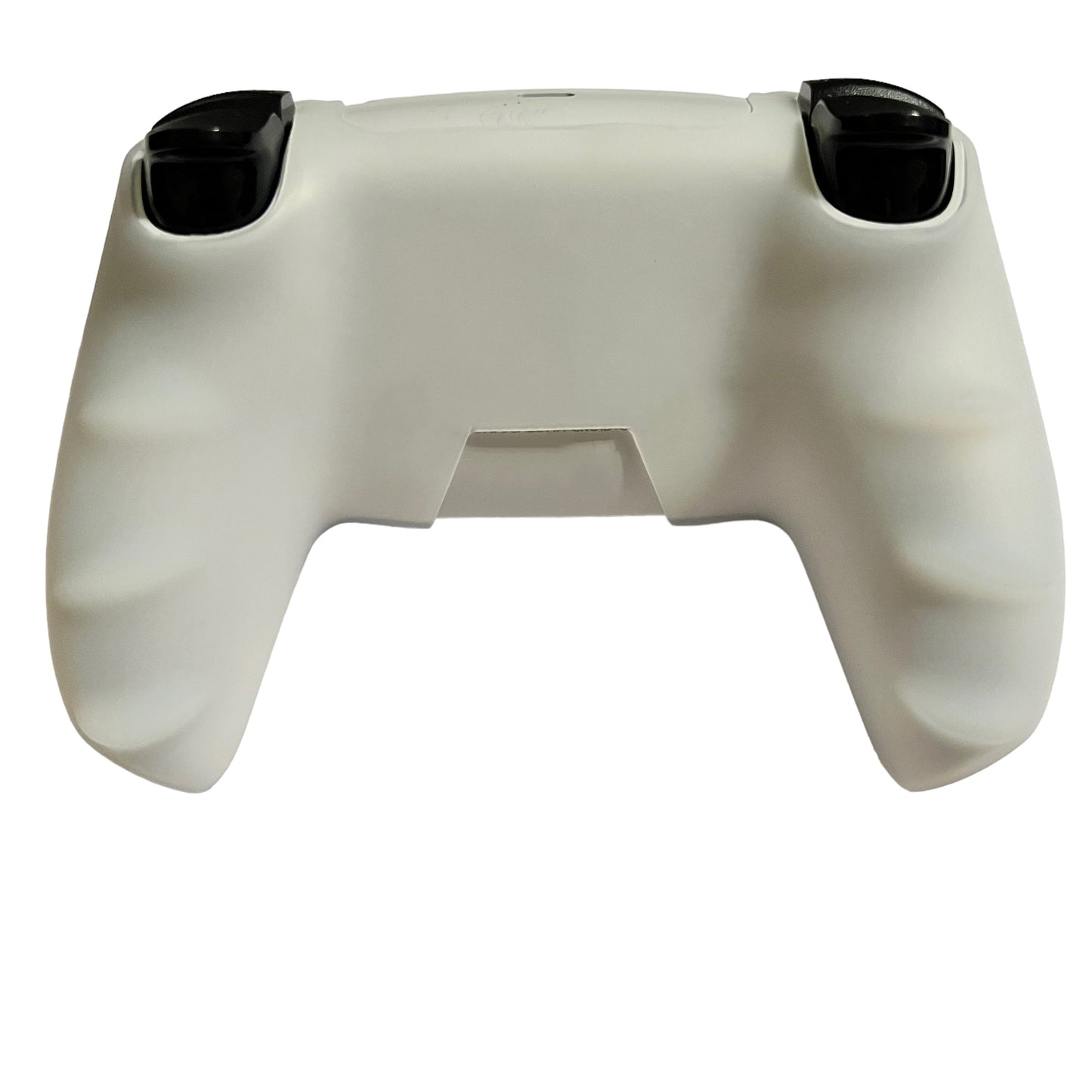 Jendore Coque de protection avant antidérapante en silicone transparente compatible avec la manette PS5