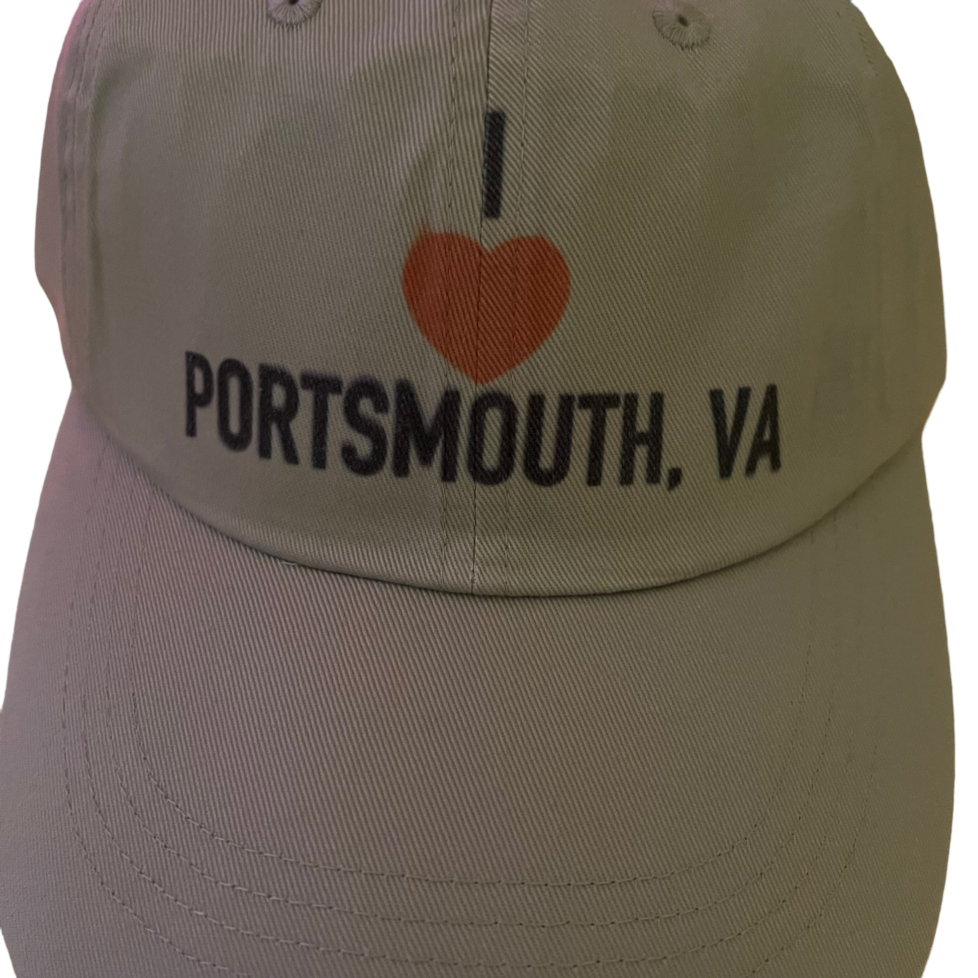 JenDore Gray " I Love Portsmouth" Hat Cap