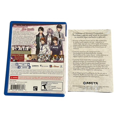 Preowned 7’sCarlet PS Vita mystery visual novel game with case tested by JenDore