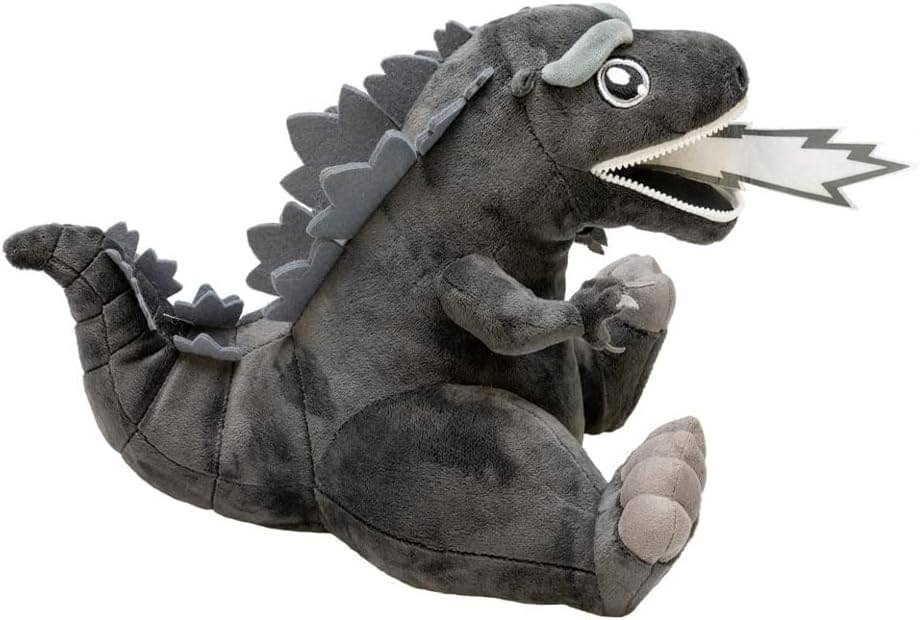 Godzilla 9-Inch Zippermouth Plush – Black & White PREVIEWS Exclusive