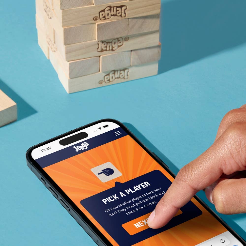 Official Hasbro Jenga Game with More Ways to Play – G1499