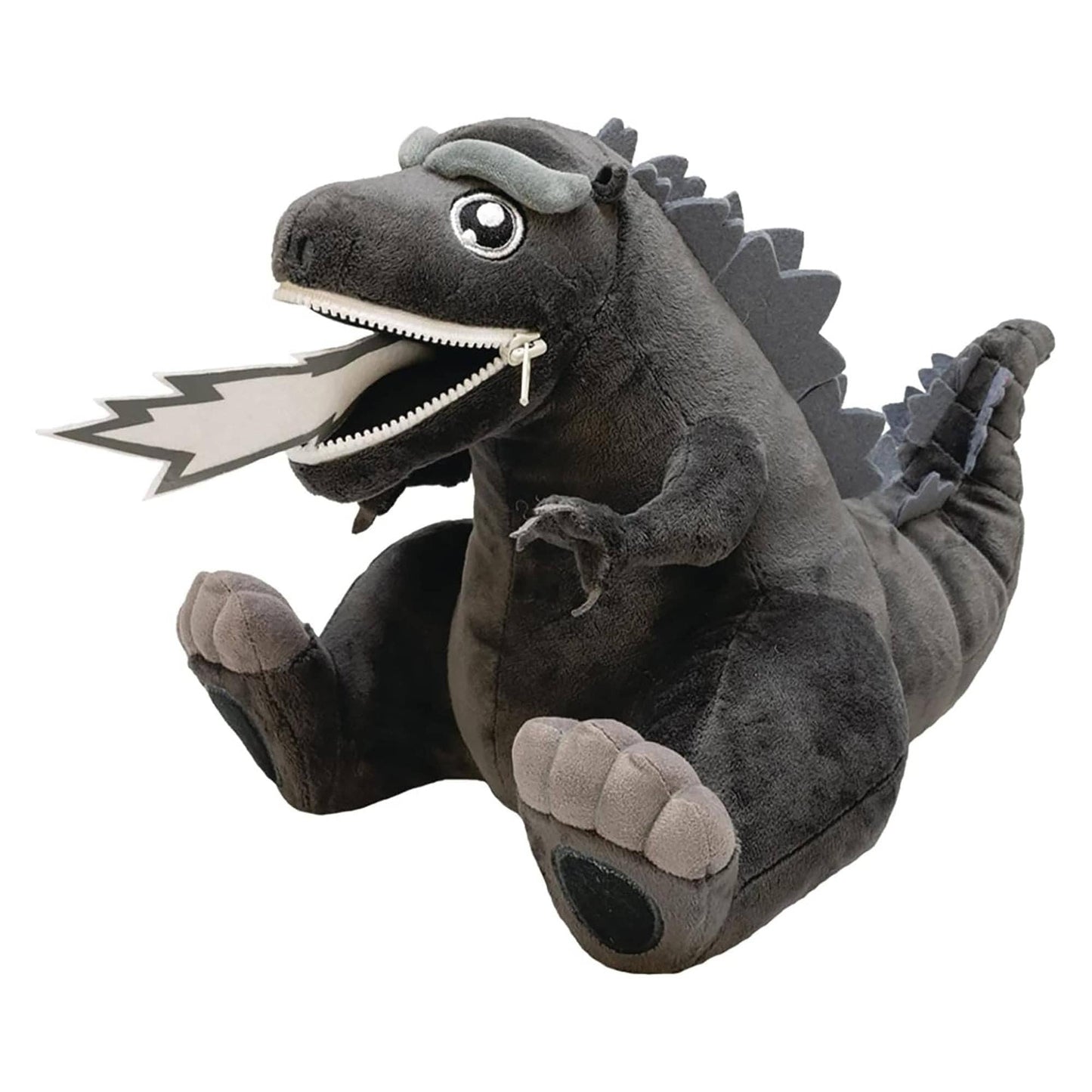 Godzilla 9-Inch Zippermouth Plush – Black & White PREVIEWS Exclusive