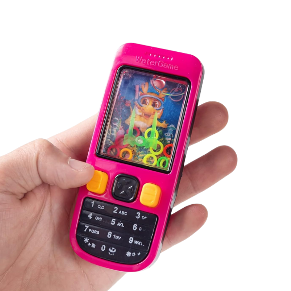 Cell Phone Water Ring Toss Game
