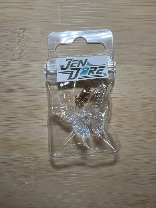 JenDore Handmade Crystal Butterfly Bag Charm