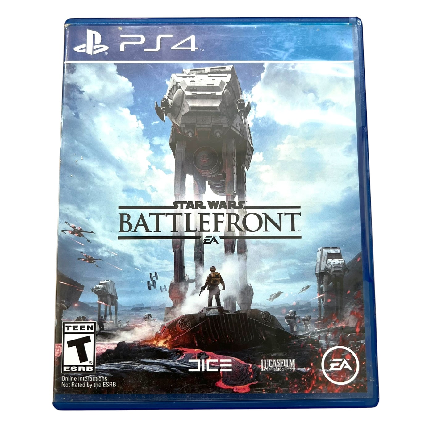 Star Wars Battlefront – PS4 PlayStation 4 Video Game with Case | Preowned