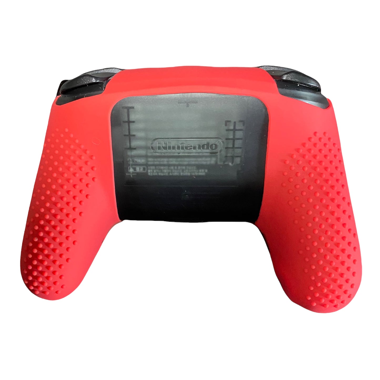 JenDore Nintendo Switch Pro Controller Red & Black Paisely Silicone Cover Shell