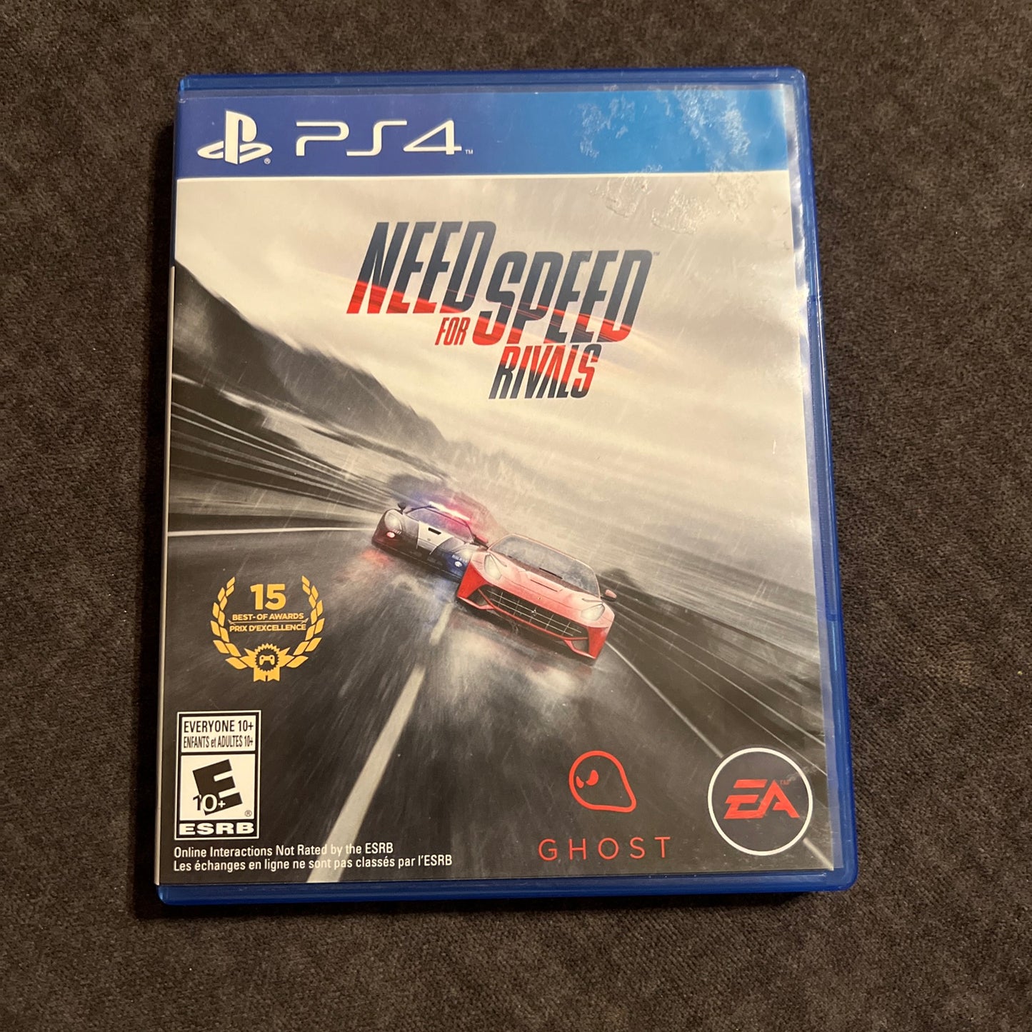 Need for Speed Rivals for PS4 PlayStation 4 with Case – Pre-Owned
