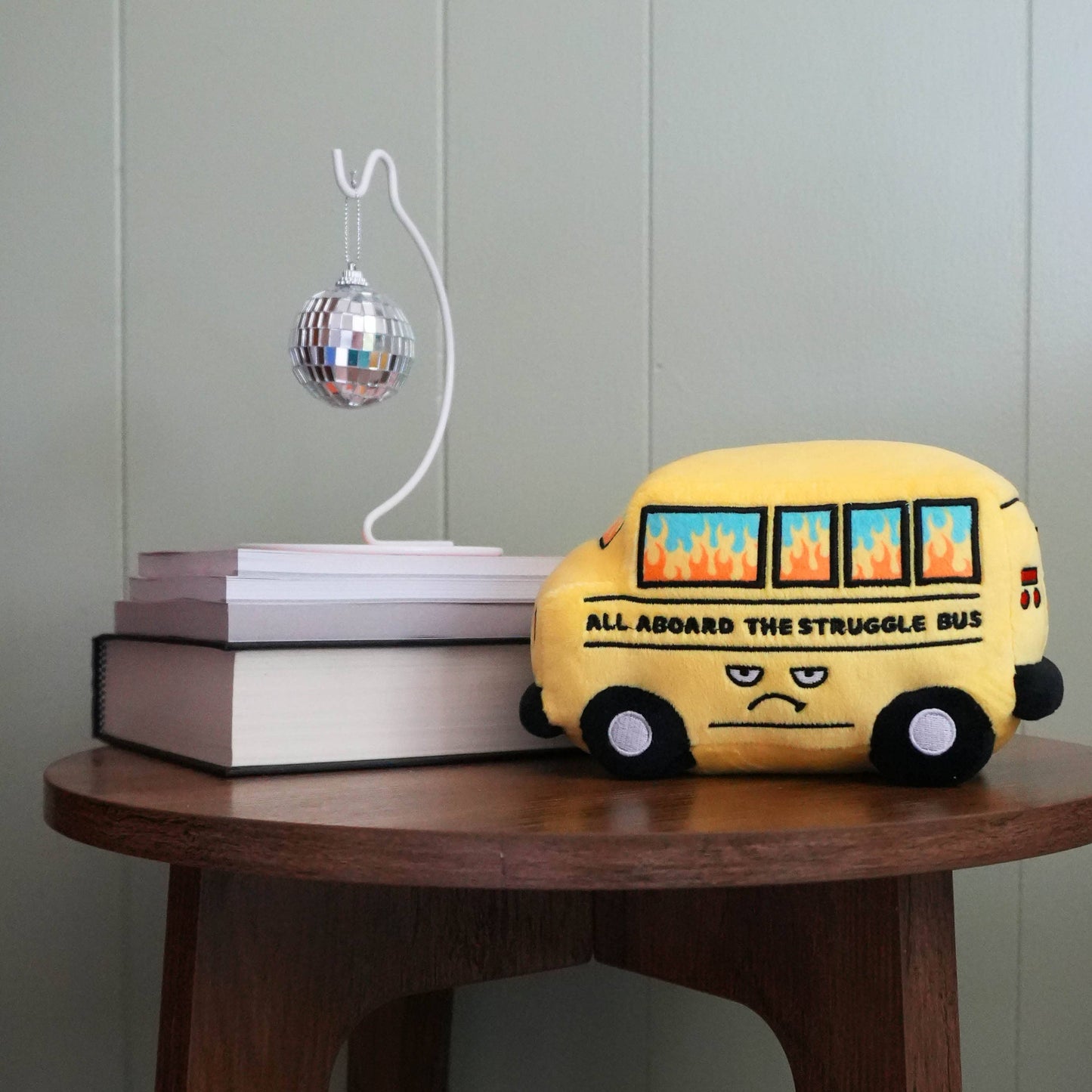 "All Aboard The Struggle Bus" Plush Bus