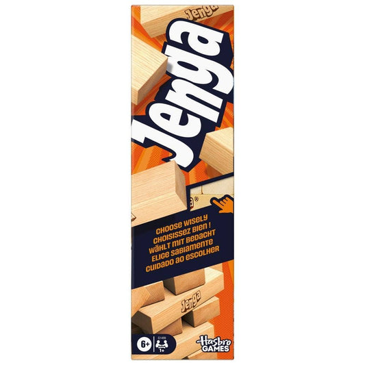 Official Hasbro Jenga Game with More Ways to Play – G1499