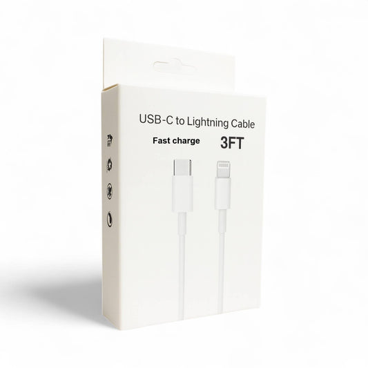 JenDore 3FT Lightning to USB-C PD Fast Charging Cable