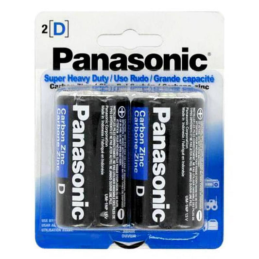 Panasonic C Super Heavy Duty Batteries – 2 Pack