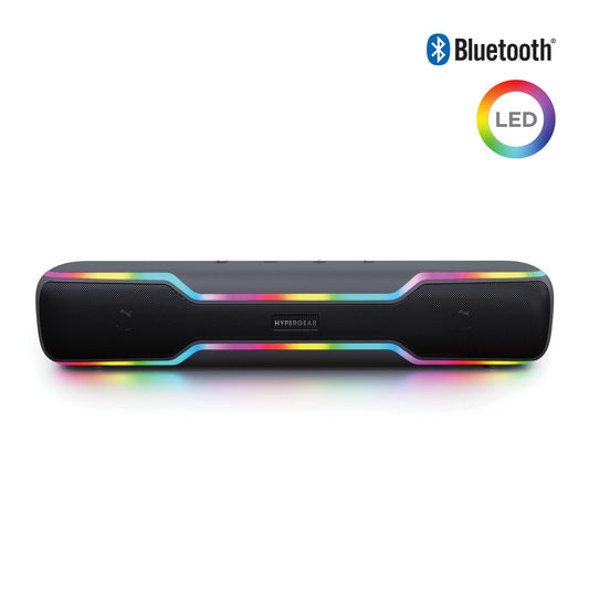 HyperGear HyperBeam 20W LED Wireless Bluetooth Speaker – Gunmetal