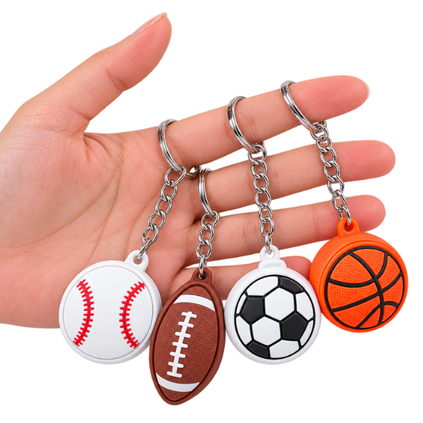 Sports Fidget Clicker Keychains