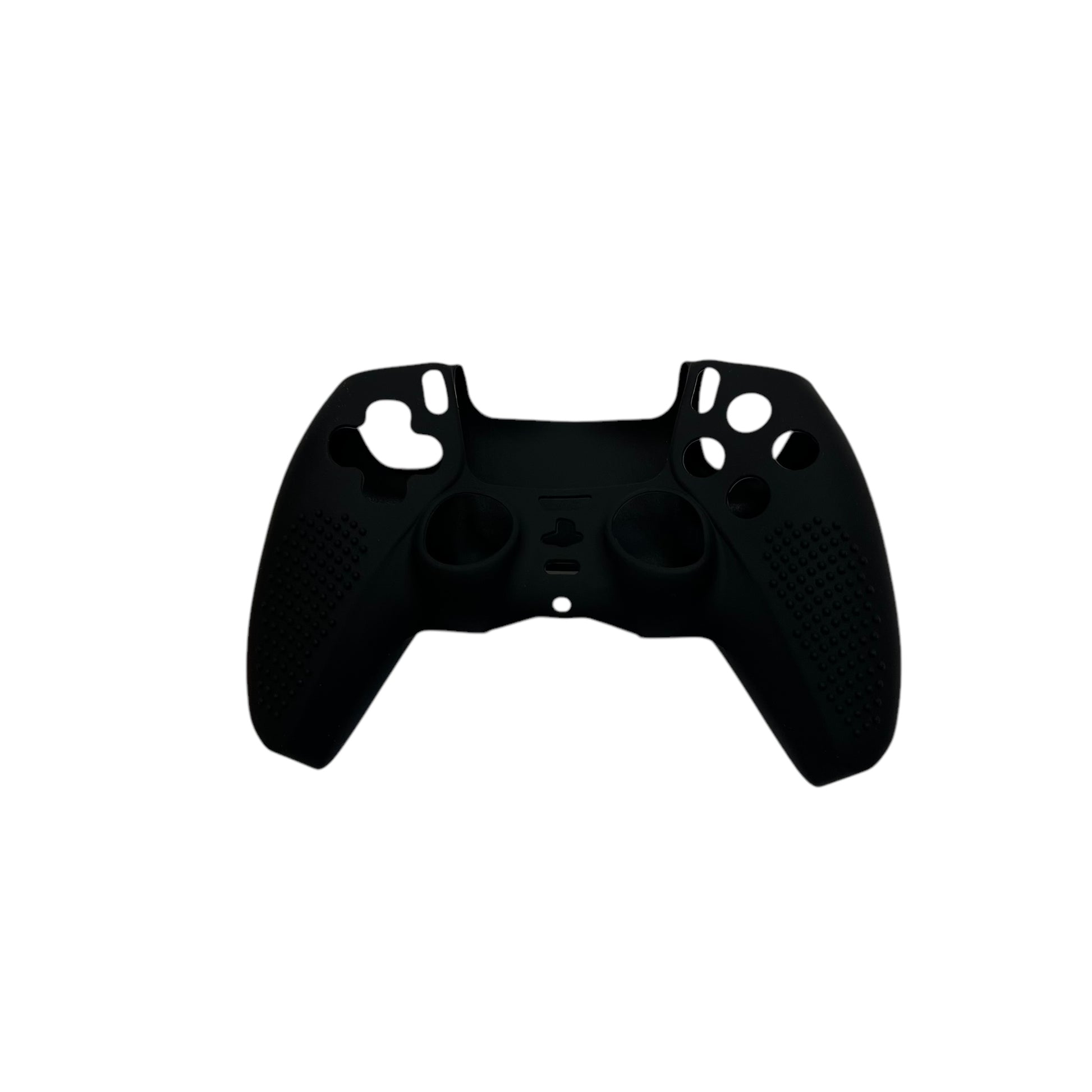 JenDore black silicone anti-slip grip cover compatible with PS5 wireless controller
