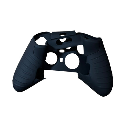 JenDore black anti-slip silicone grip cover compatible with Xbox One wireless controllers. Improves grip and protects from wear.