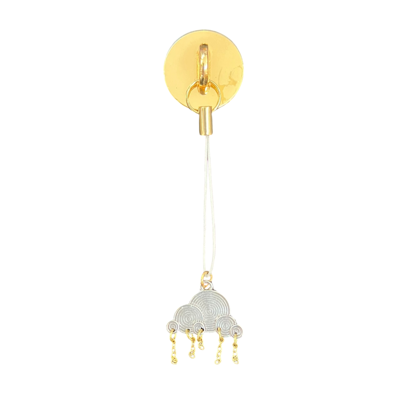 Decorative cloud phone charm
