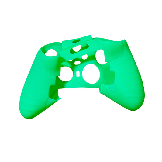 JenDore lime green anti-slip silicone grip cover compatible with Xbox One wireless controllers. Improves grip and protects from wear.