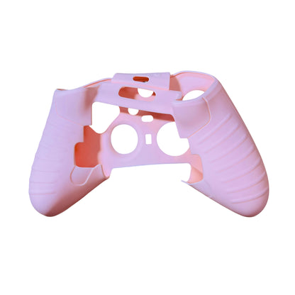 JenDore pink anti-slip silicone grip cover compatible with Xbox One wireless controllers. Improves grip and protects from wear.