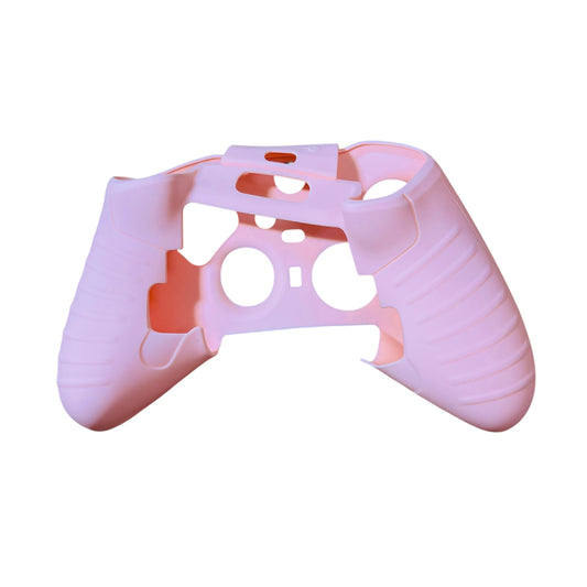 JenDore pink anti-slip silicone grip cover compatible with Xbox One wireless controllers. Improves grip and protects from wear.