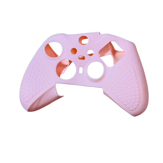 JenDore pink anti-slip silicone grip cover compatible with Xbox One wireless controllers. Improves grip and protects from wear.