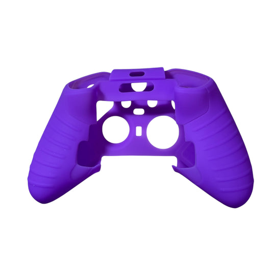 JenDore purple anti-slip silicone grip cover compatible with Xbox One wireless controllers. Improves grip and protects from wear.
