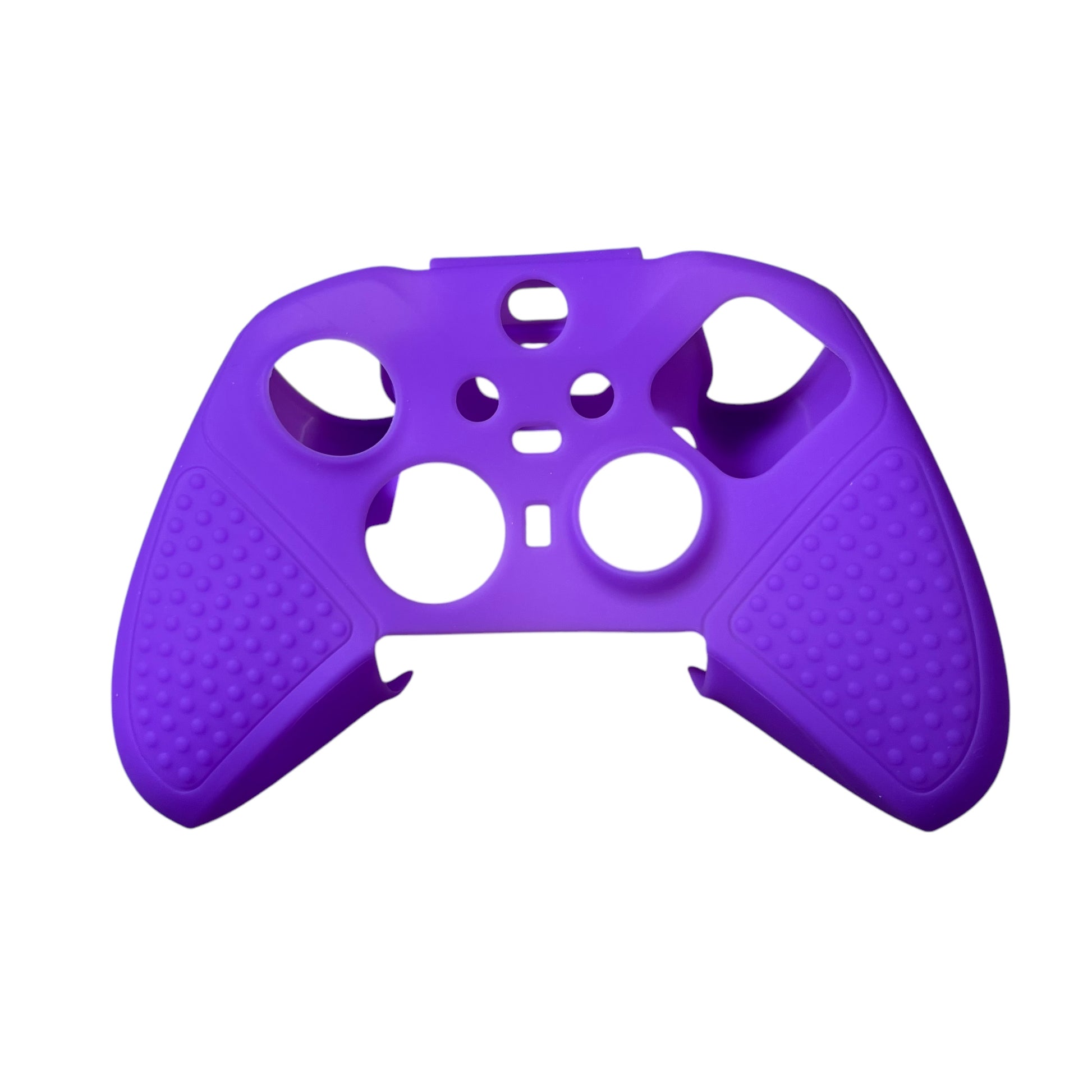 JenDore purple anti-slip silicone grip cover compatible with Xbox One wireless controllers. Improves grip and protects from wear.