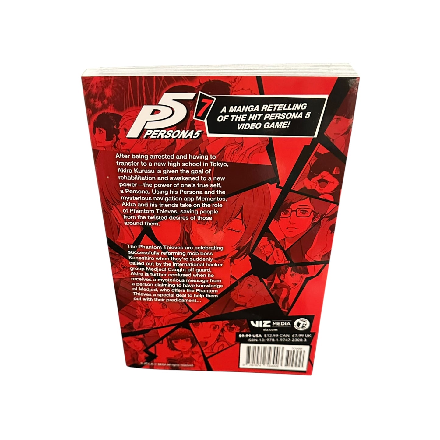 Persona 5 Vol. 7 paperback manga ISBN 9781974723003